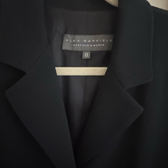 Black Long Coat by Alex Garflied - Picture 2 of 4